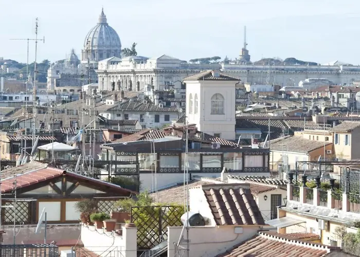 Spanish Steps Amazing Terrace Апартаменты