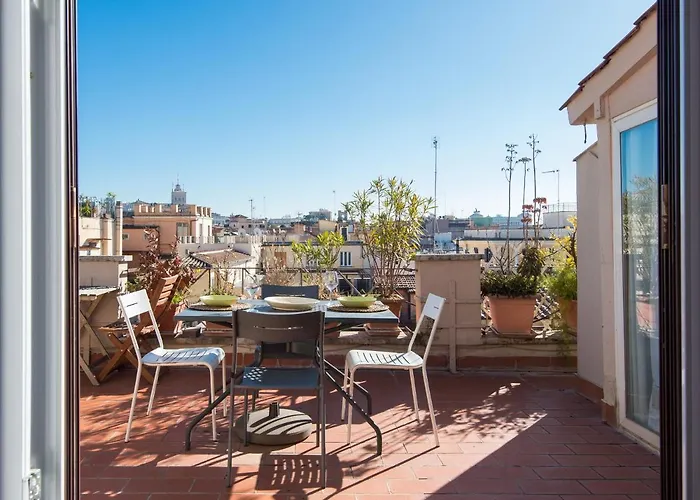 Spanish Steps Amazing Terrace Апартаменты